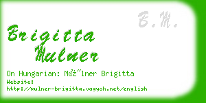 brigitta mulner business card